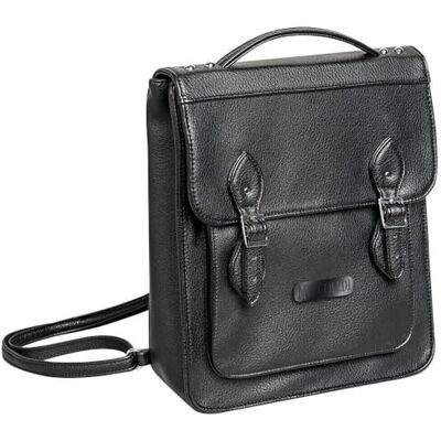 Seven Spa Rucksack Freizeit Satchel Backpack Mercoledi, Schwarz, Einheitsgröße Seven Spa Rucksack Freizeit Satchel Backpack Mercoledi, Schwarz, Einheitsgröße