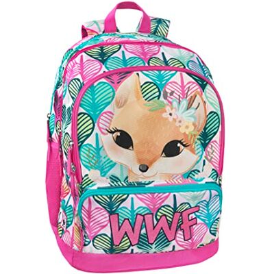 Franco Cosimo Panini WWF CUCITO Organisierter Rucksack Unisex – Kinder und Jugendliche, Rosa, Taglia unica, Casual Franco Cosimo Panini WWF CUCITO Organisierter Rucksack Unisex – Kinder und Jugendliche, Rosa, Taglia unica, Casual