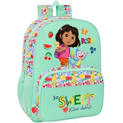 safta DORA Schulrucksack für Kinder, Kinderrucksack, anpassbar an Kinderwagen, ideal für Kinder im Schulalter, bequem und vielseitig, Qualität und Widerstandsfähigkeit, 33 x 14 x 42 cm safta DORA Schulrucksack für Kinder, Kinderrucksack, anpassbar an Kinderwagen, ideal für Kinder im Schulalter, bequem und vielseitig, Qualität und Widerstandsfähigkeit, 33 x 14 x 42 cm