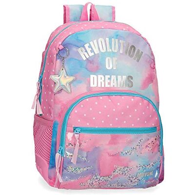 Movom Revolution of Dreams Mehrfarbige Rucksack - Schulbeginn Movom Revolution of Dreams Mehrfarbige Rucksack - Schulbeginn