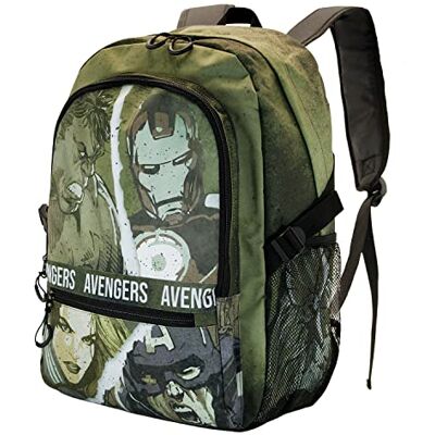 KARACTERMANIA The Avengers Shout-FAN HS Fight Rucksack, Militärgrün KARACTERMANIA The Avengers Shout-FAN HS Fight Rucksack, Militärgrün