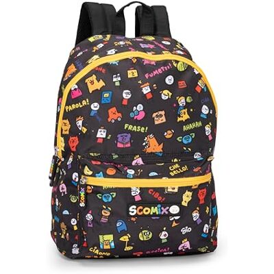 COMIX Unisex Kinder Zaino S Scottecs by Sio Rucksack, Mehrfarbig COMIX Unisex Kinder Zaino S Scottecs by Sio Rucksack, Mehrfarbig