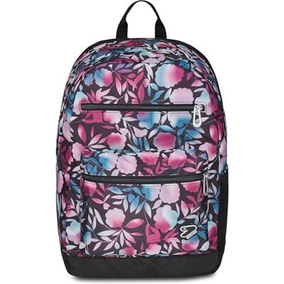 Seven Schulrucksack wendbar mit kabellosen Kopfhörern, Blumenmuster, wendbar, 29 l, mittlere und obere Schule, Rucksack für Mädchen, Rosa, Taglia Unica Seven Schulrucksack wendbar mit kabellosen Kopfhörern, Blumenmuster, wendbar, 29 l, mittlere und obere Schule, Rucksack für Mädchen, Rosa, Taglia Unica
