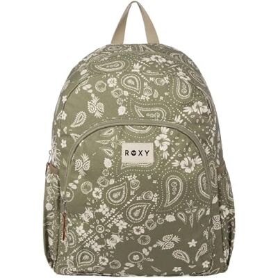 Roxy Moon Magic Damen-Rucksack, Reisen, Urlaub, Alltag, Laptophülle, gepolsterte Träger, Ölgrünes Boho-Bandana, 22L, Moon Magic Rucksack, Reisen, Urlaub, Alltag, Laptophülle, gepolsterte Riemen, 22 l Roxy Moon Magic Damen-Rucksack, Reisen, Urlaub, Alltag, Laptophülle, gepolsterte Träger, Ölgrünes Boho-Bandana, 22L, Moon Magic Rucksack, Reisen, Urlaub, Alltag, Laptophülle, gepolsterte Riemen, 22 l