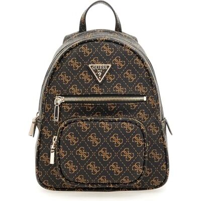 Guess Damen Rucksack Eco Elements Brown Logo Guess Damen Rucksack Eco Elements Brown Logo