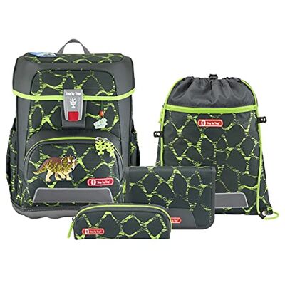 Step by Step Dino Tres Schulrucksack-Set - 5-tlg. Step by Step Dino Tres Schulrucksack-Set - 5-tlg.