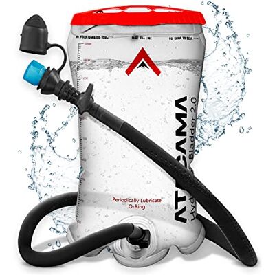 Atacama Trinkblase 2L BPA frei auslaufsicher mit isoliertem Trinkschlauch antibakterieller Trinkbeutel für jeden Trinkrucksack Sport Premium Trinksystem für Rucksack 2 Liter Trinkblase Rucksack Atacama Trinkblase 2L BPA frei auslaufsicher mit isoliertem Trinkschlauch antibakterieller Trinkbeutel für jeden Trinkrucksack Sport Premium Trinksystem für Rucksack 2 Liter Trinkblase Rucksack