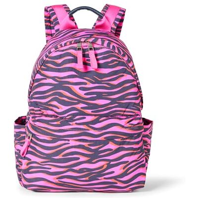 Amazon Unisex Kinder Schulrucksack aus Nylon, Hellrosa Zebrastreifen, Einheitsgröße Amazon Unisex Kinder Schulrucksack aus Nylon, Hellrosa Zebrastreifen, Einheitsgröße