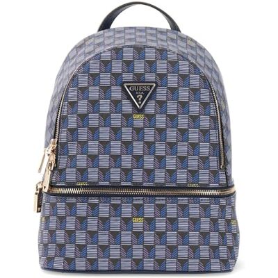Guess Rucksack Follie Travel Small Backpack Blue Logo mehrfarbig Guess Rucksack Follie Travel Small Backpack Blue Logo mehrfarbig