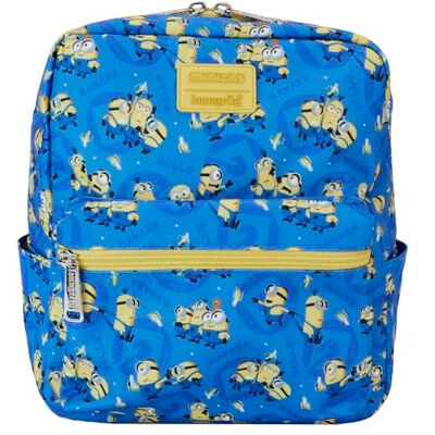 Loungefly Rucksäcke Ich Einfach Unverbesserlich Kleiner Nylon Mini Rucksack Blau, mehrfarbig, S Loungefly Rucksäcke Ich Einfach Unverbesserlich Kleiner Nylon Mini Rucksack Blau, mehrfarbig, S