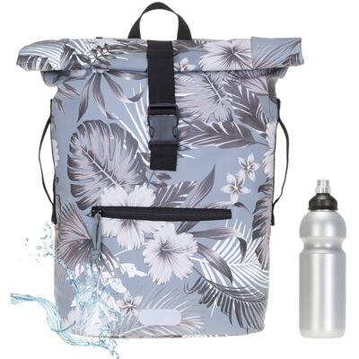Elephant Rucksack Time Bag Damen A4 Plane 12818 Grey Flower 1 + f Mädchen Kurierrucksack Roll-Top Fahrradrucksack Sport Fitness 23 Liter Freizeit Brustgurt Fahrrad Kurier Laptopfach Elephant Rucksack Time Bag Damen A4 Plane 12818 Grey Flower 1 + f Mädchen Kurierrucksack Roll-Top Fahrradrucksack Sport Fitness 23 Liter Freizeit Brustgurt Fahrrad Kurier Laptopfach