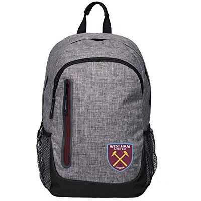 FOCO Offizielles Lizenzprodukt West Ham United FC Heather Grey Laptop-Rucksack FOCO Offizielles Lizenzprodukt West Ham United FC Heather Grey Laptop-Rucksack