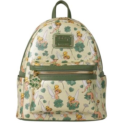 Loungefly Disney Mini-Rucksack Tinkerbell Kleeblatt Loungefly Disney Mini-Rucksack Tinkerbell Kleeblatt