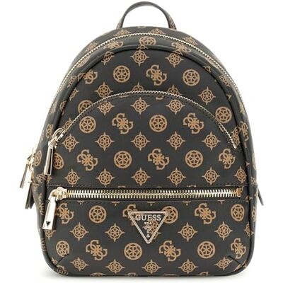 Guess Rucksack Freizeitrucksack Manhattan II Backpack Mocha Logo dunkelbraun Guess Rucksack Freizeitrucksack Manhattan II Backpack Mocha Logo dunkelbraun