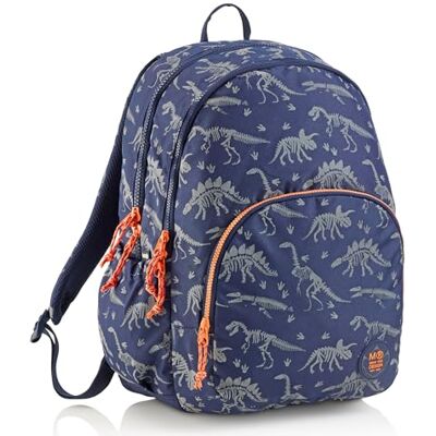 Miquelrius Unisex Kinder Mochila Triple Oslo Reciclada Dinoworld Rucksack, blau Miquelrius Unisex Kinder Mochila Triple Oslo Reciclada Dinoworld Rucksack, blau