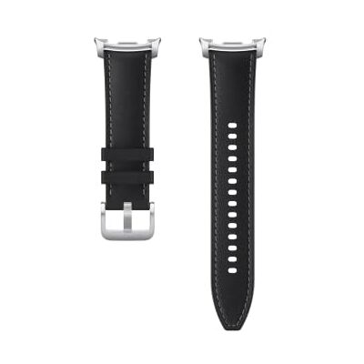 Samsung Hybrid Band (S/M/L) ET-SLL50 für die Galaxy Watch8 Watch8 Classic, Uhrenarmband im Lederlook, Widerstandsfähiges Armband, Original Zubehör, elastisch, langlebig, guter Sitz, Black Samsung Hybrid Band (S/M/L) ET-SLL50 für die Galaxy Watch8 Watch8 Classic, Uhrenarmband im Lederlook, Widerstandsfähiges Armband, Original Zubehör, elastisch, langlebig, guter Sitz, Black