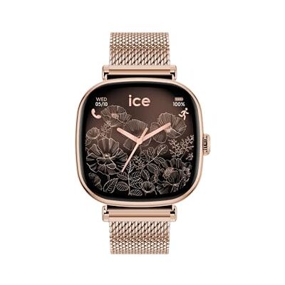 ICE-WATCH – Ice smart 2.0 – Quadratische Smartwatch für Damen mit Edelstahlarmband (1,70 Zoll) ICE-WATCH – Ice smart 2.0 – Quadratische Smartwatch für Damen mit Edelstahlarmband (1,70 Zoll)