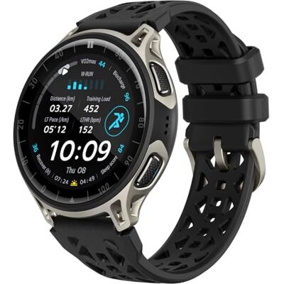 Amazfit Cheetah 2 Pro 48mm GPS Lauf-Smartwatch, 1,32" AMOLED-Display, Saphirglas, Titan-Gehäuse, 32GB, 20 T Akkulaufzeit, 5 ATM, NFC, Taschenlampe, Offline-Karten, 170+ Sportmodi für Android & iPhone Amazfit Cheetah 2 Pro 48mm GPS Lauf-Smartwatch, 1,32" AMOLED-Display, Saphirglas, Titan-Gehäuse, 32GB, 20 T Akkulaufzeit, 5 ATM, NFC, Taschenlampe, Offline-Karten, 170+ Sportmodi für Android & iPhone