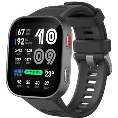 Amazfit Bip Max 50mm Smartwatch, 2.07" AMOLED-Display, 20 Tage Akkulaufzeit, GPS, 4GB Speicher, Offline-Karten, Fitness-Tracker, Hybrid Training, 150+ Sportmodi, HYROX-Modus, 5ATM für Android & iPhone Amazfit Bip Max 50mm Smartwatch, 2.07" AMOLED-Display, 20 Tage Akkulaufzeit, GPS, 4GB Speicher, Offline-Karten, Fitness-Tracker, Hybrid Training, 150+ Sportmodi, HYROX-Modus, 5ATM für Android & iPhone