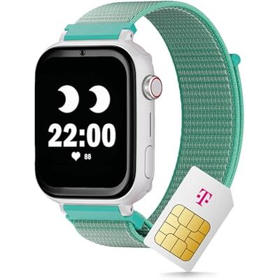 Deutsche Telekom SaveFamily SaveWatch+ Kinder Smartwatch mit Telekom SIM-Karte + 30€ Amazon-Gutschein nach Registrierung Kinderuhr mit GPS und Anruf Funktion, Nachrichten, Schulmodus, SOS (Regenbogen Weiß) Deutsche Telekom SaveFamily SaveWatch+ Kinder Smartwatch mit Telekom SIM-Karte + 30€ Amazon-Gutschein nach Registrierung Kinderuhr mit GPS und Anruf Funktion, Nachrichten, Schulmodus, SOS (Regenbogen Weiß)