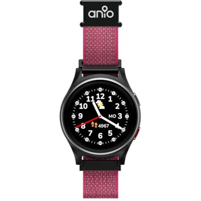 ANIO 6 Smartwatch für Kinder, GPS und Telefonfunktion, Dt. Hersteller, Datenschutz und -Telefonsupport, Lange AKKU-Laufzeit, SOS, Telekom SIM-Karte 30€ Amazon-Gutschein nach Registrierung (Hibiscus) ANIO 6 Smartwatch für Kinder, GPS und Telefonfunktion, Dt. Hersteller, Datenschutz und -Telefonsupport, Lange AKKU-Laufzeit, SOS, Telekom SIM-Karte 30€ Amazon-Gutschein nach Registrierung (Hibiscus)