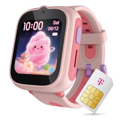 Deutsche Telekom TCL MT48X 4G Kinder-Smartwatch, Cosmic Pink, GPS, LTE-Anrufe, Notfall-Knopf, Wasserdicht 5ATM, mit Telekom SIM-Karte & 30€ Amazon-Gutschein Deutsche Telekom TCL MT48X 4G Kinder-Smartwatch, Cosmic Pink, GPS, LTE-Anrufe, Notfall-Knopf, Wasserdicht 5ATM, mit Telekom SIM-Karte & 30€ Amazon-Gutschein