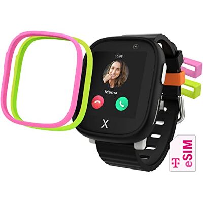 Deutsche Telekom Xplora X6 Play Smartwatch Schwarz für Kinder I mit GPS-Tracker & SOS-Taste I inkl. Mix&Match Wechselzubehör I Kids Watch mit Kamera & Schrittzähler I Telefonuhr I Amazon Gutschein bei SIM-Aktivierung Deutsche Telekom Xplora X6 Play Smartwatch Schwarz für Kinder I mit GPS-Tracker & SOS-Taste I inkl. Mix&Match Wechselzubehör I Kids Watch mit Kamera & Schrittzähler I Telefonuhr I Amazon Gutschein bei SIM-Aktivierung