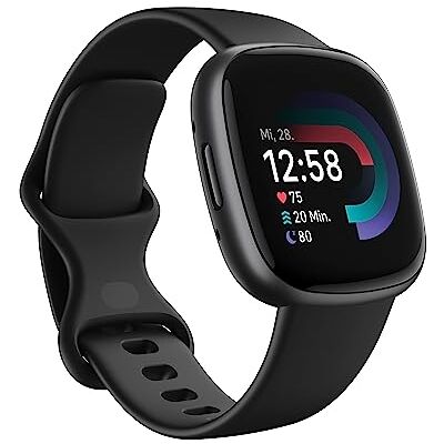 Fitbit Google Versa 4 Smartwatch Fitness tracker enthält eine 3 monatige Google Health Premium Mitgliedschaft, 6 Tage Akkulaufzeit, 40+ Trainingsmodi – Fitnessuhr kompatibel mit Android / iOS Fitbit Google Versa 4 Smartwatch Fitness tracker enthält eine 3 monatige Google Health Premium Mitgliedschaft, 6 Tage Akkulaufzeit, 40+ Trainingsmodi – Fitnessuhr kompatibel mit Android / iOS