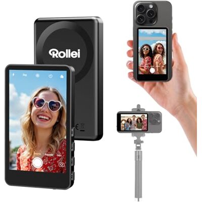 Rollei Easy Creator Selfie Monitor 3,97" Rückkamera Magnetisch Bildschirm Rollei Easy Creator Selfie Monitor 3,97" Rückkamera Magnetisch Bildschirm