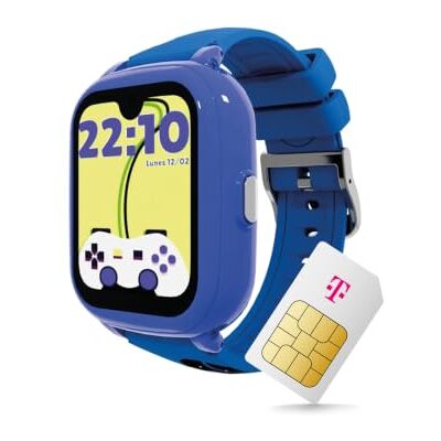 Deutsche Telekom SaveFamily Iconic Plus 2.0 Kinder-Smartwatch, GPS und Telefonfunktion, Datenschutz & Eltern-App, Lange Akku-Laufzeit, SOS, wasserdicht, 30 € Amazon-Gutschein nach Registrierung (gamer) Deutsche Telekom SaveFamily Iconic Plus 2.0 Kinder-Smartwatch, GPS und Telefonfunktion, Datenschutz & Eltern-App, Lange Akku-Laufzeit, SOS, wasserdicht, 30 € Amazon-Gutschein nach Registrierung (gamer)