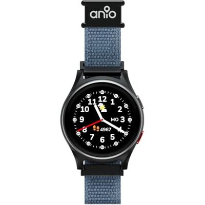 ANIO 6 Smartwatch für Kinder, GPS und Telefonfunktion, Dt. Hersteller, Datenschutz und -Telefonsupport, Lange AKKU-Laufzeit, SOS, Telekom SIM-Karte 30€ Amazon-Gutschein nach Registrierung (blau) ANIO 6 Smartwatch für Kinder, GPS und Telefonfunktion, Dt. Hersteller, Datenschutz und -Telefonsupport, Lange AKKU-Laufzeit, SOS, Telekom SIM-Karte 30€ Amazon-Gutschein nach Registrierung (blau)