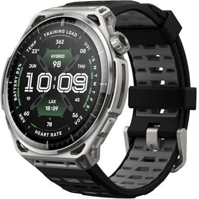 Amazfit Balance 3 GPS-Smartwatch, 48mm 1,5" AMOLED mit Saphirglas, Edelstahlgehäuse, NFC, 21 Tage Akkulaufzeit, Taschenlampe, 64GB, Offline-Karten, 10 ATM, 180+ Sportmodi & HYROX Fitness-Tracker Amazfit Balance 3 GPS-Smartwatch, 48mm 1,5" AMOLED mit Saphirglas, Edelstahlgehäuse, NFC, 21 Tage Akkulaufzeit, Taschenlampe, 64GB, Offline-Karten, 10 ATM, 180+ Sportmodi & HYROX Fitness-Tracker