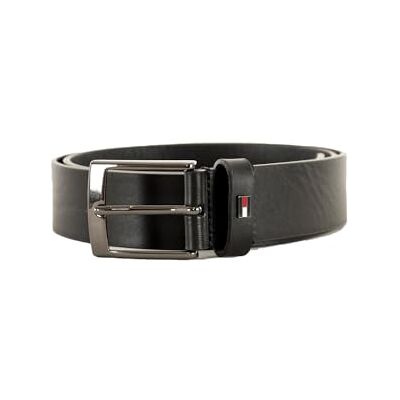 Tommy Hilfiger Herren Gürtel Adan New Leather aus Leder, Schwarz (Black), 80 cm Tommy Hilfiger Herren Gürtel Adan New Leather aus Leder, Schwarz (Black), 80 cm