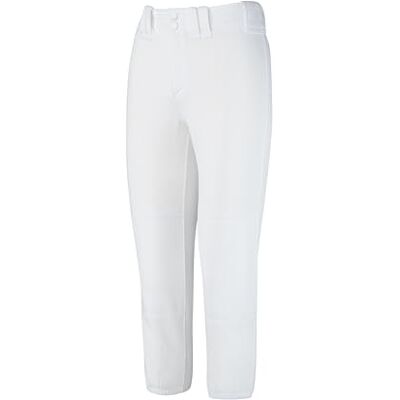 Mizuno Softballhose für Erwachsene, Damen, mit Gürtel, niedrige Taille Mizuno Softballhose für Erwachsene, Damen, mit Gürtel, niedrige Taille