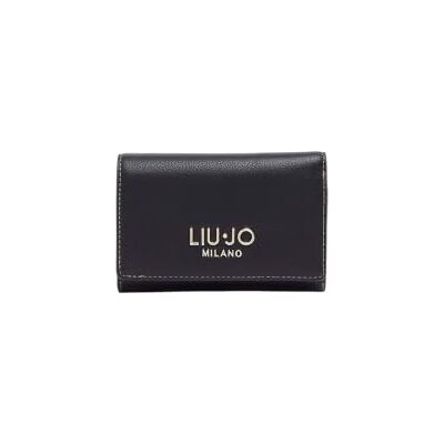Liu Jo JEANS Geldbörse M Trifold, schwarz, AF6172 E1120 Liu Jo JEANS Geldbörse M Trifold, schwarz, AF6172 E1120