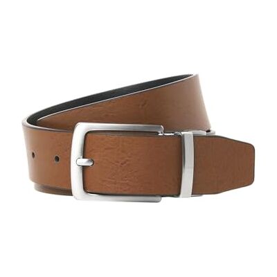 JACK & JONES Herren Jacrio Reversible Leather Belt Noos JACK & JONES Herren Jacrio Reversible Leather Belt Noos