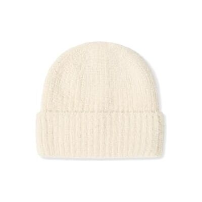 Cecil Kuschelige Strickmütze Creamy White A Cecil Kuschelige Strickmütze Creamy White A