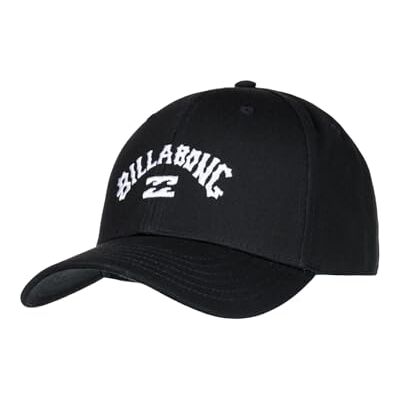 Billabong Arch Snapback-Cap für Jungen Schwarz Billabong Arch Snapback-Cap für Jungen Schwarz