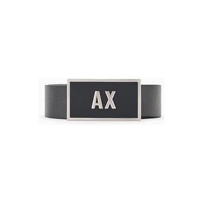 Armani Exchange Gürtel Geschenk Set Herren Doppelschnalle Schwarz, Schwarz, 130 cm Armani Exchange Gürtel Geschenk Set Herren Doppelschnalle Schwarz, Schwarz, 130 cm