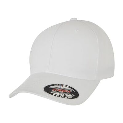 Flexfit Unisex Cap Wooly Combed Waterrepellent White L/XL Flexfit Unisex Cap Wooly Combed Waterrepellent White L/XL
