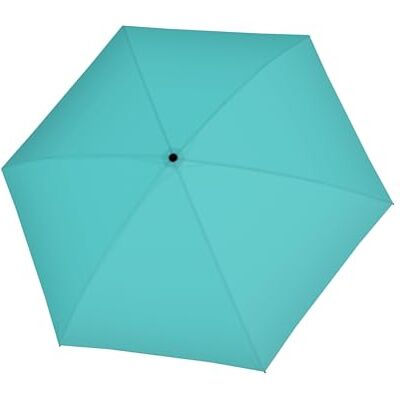 Doppler Regenschirm Zero Large in aqua blue I Ultra leichter Minischirm I Handöffner Taschenschirm I mit Schirmtasche I kompakt & leicht I Taschenregenschirm sturmfest Doppler Regenschirm Zero Large in aqua blue I Ultra leichter Minischirm I Handöffner Taschenschirm I mit Schirmtasche I kompakt & leicht I Taschenregenschirm sturmfest