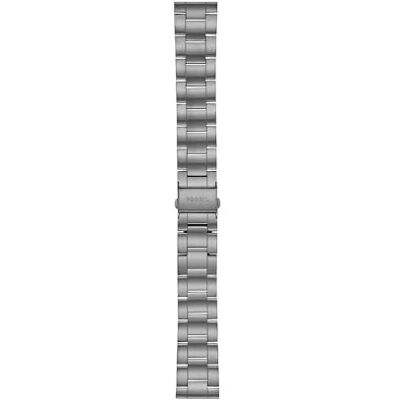 Fossil Uhrenarmband für Herren 12 mm LiteHide Leder grau, S221438 Fossil Uhrenarmband für Herren 12 mm LiteHide Leder grau, S221438