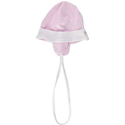 Playshoes Unisex Baby Bindemütze mit Ohrenschutz 800755, 14 Rosa, 47 Playshoes Unisex Baby Bindemütze mit Ohrenschutz 800755, 14 Rosa, 47