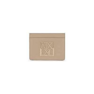 Armani Exchange Women's Susy Classic Metal Logo Cards Travel Accessory- Travel Wallet,Beige,One Size Armani Exchange Women's Susy Classic Metal Logo Cards Travel Accessory- Travel Wallet,Beige,One Size