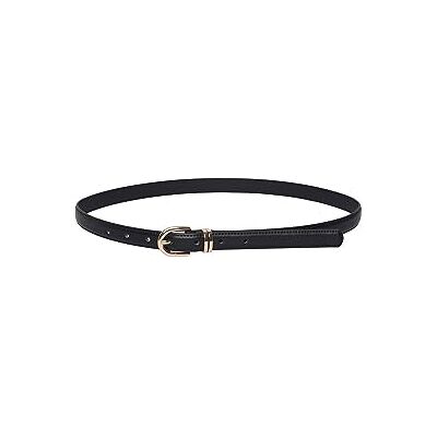 PIECES Damen Pcjuline Slim Jeans Belt 2 Pack, Schwarz, 90 PIECES Damen Pcjuline Slim Jeans Belt 2 Pack, Schwarz, 90