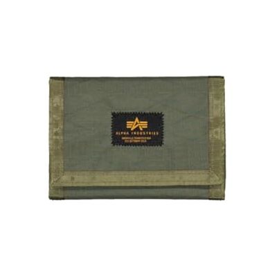 Alpha Unisex Combat Label Portemonnaie, Dark Olive, One Size Alpha Unisex Combat Label Portemonnaie, Dark Olive, One Size