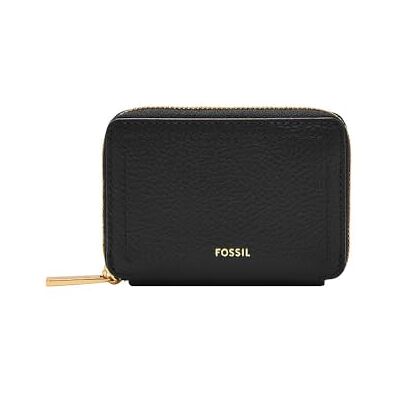 Fossil Damen-Kartenmäppchen Logan Reißverschluss LiteHide-Leder, SL10045001 Fossil Damen-Kartenmäppchen Logan Reißverschluss LiteHide-Leder, SL10045001