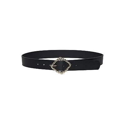 PIECES Damen Pcjune Jeans Belt, Schwarz, 85 PIECES Damen Pcjune Jeans Belt, Schwarz, 85