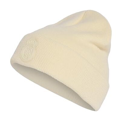 Adidas Unisex Real Madrid Woolie Hat, Ivory/Talc, L-XL Adidas Unisex Real Madrid Woolie Hat, Ivory/Talc, L-XL