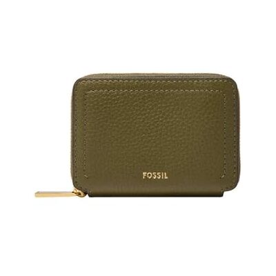 Fossil Logan Damen Grün Leder Geldbörse, SL10045316 Fossil Logan Damen Grün Leder Geldbörse, SL10045316
